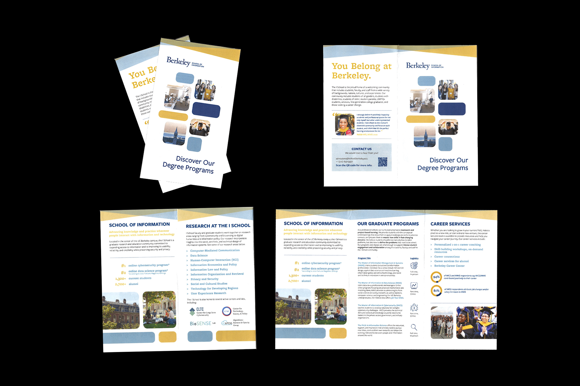 I-School trifold brochure