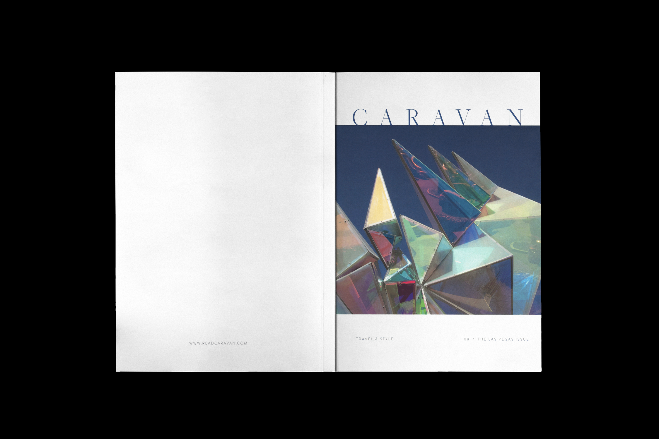 Caravan Vegas issue cover