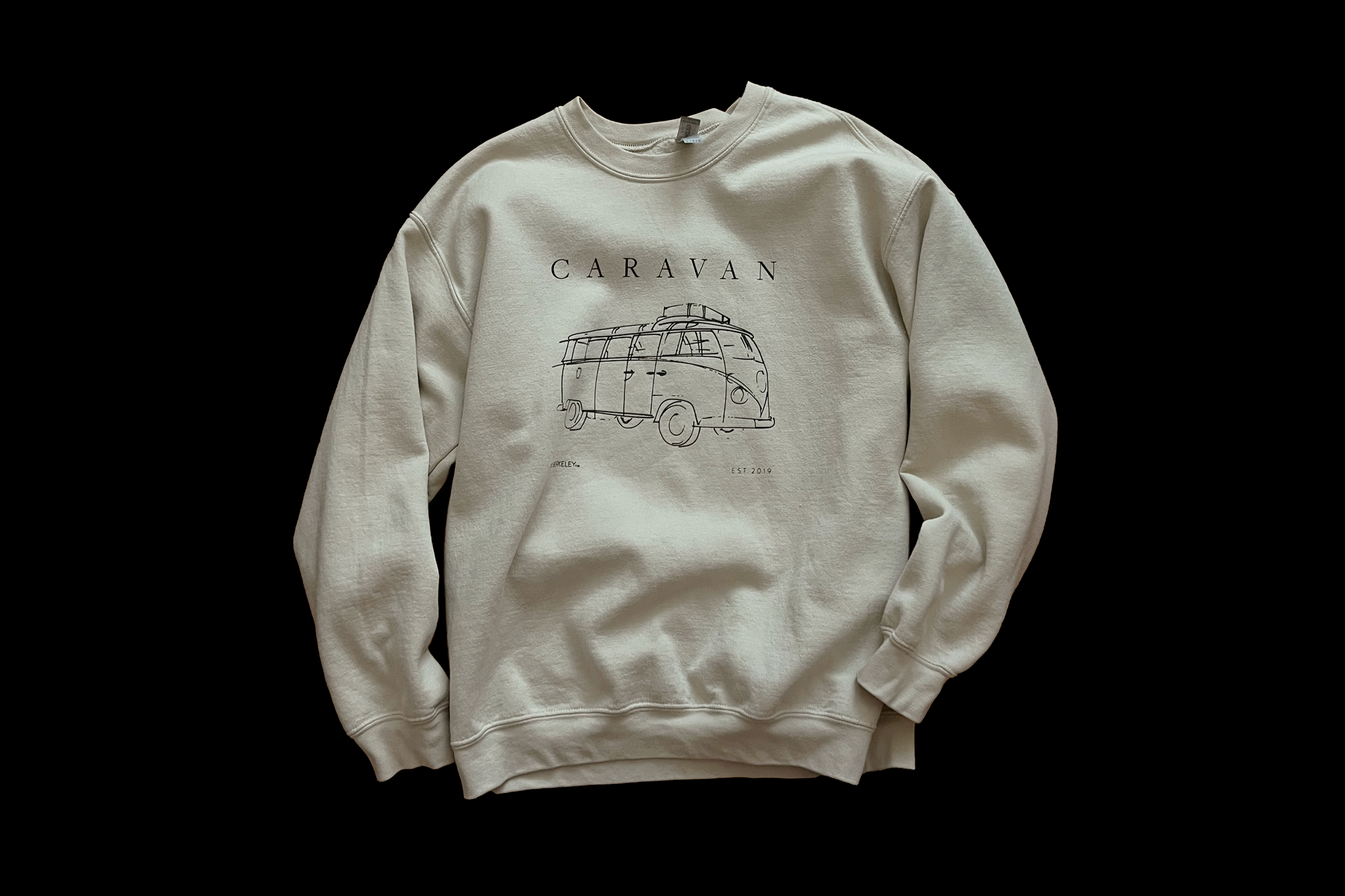 Caravan sweatshirt design